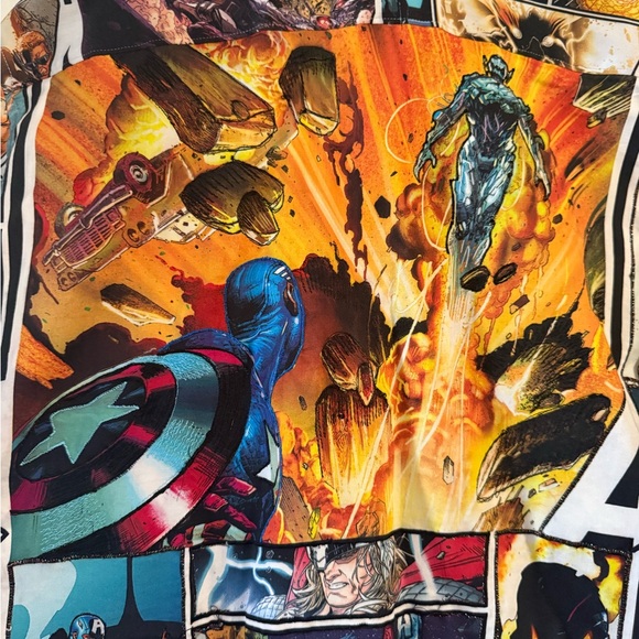 Robert Graham Multicolor Comic Print Shirt - Picture 5 of 11